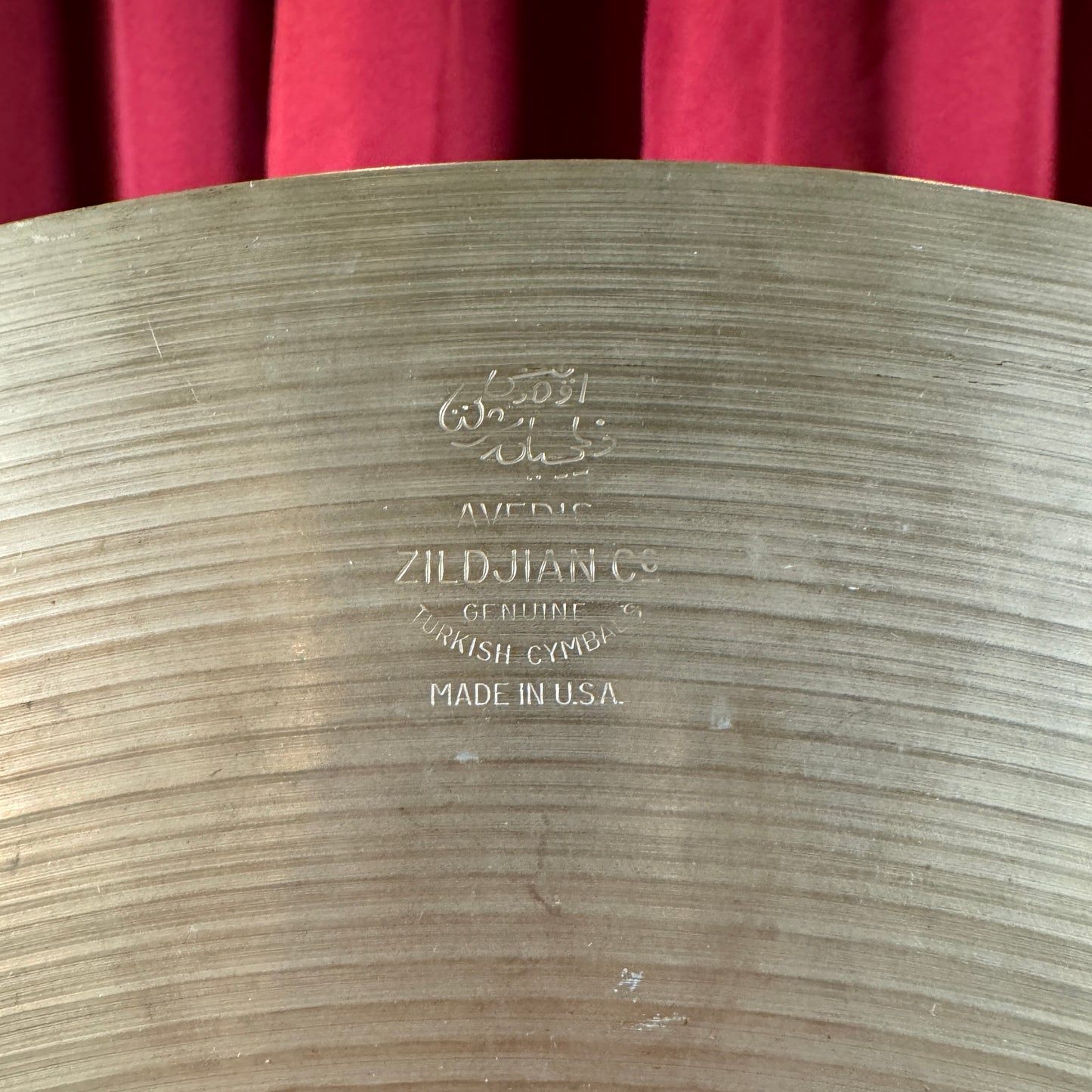 20" Zildjian A 1950s Small Stamp Sizzle Ride Cymbal w/ Rivets 1964g *Video Demo*