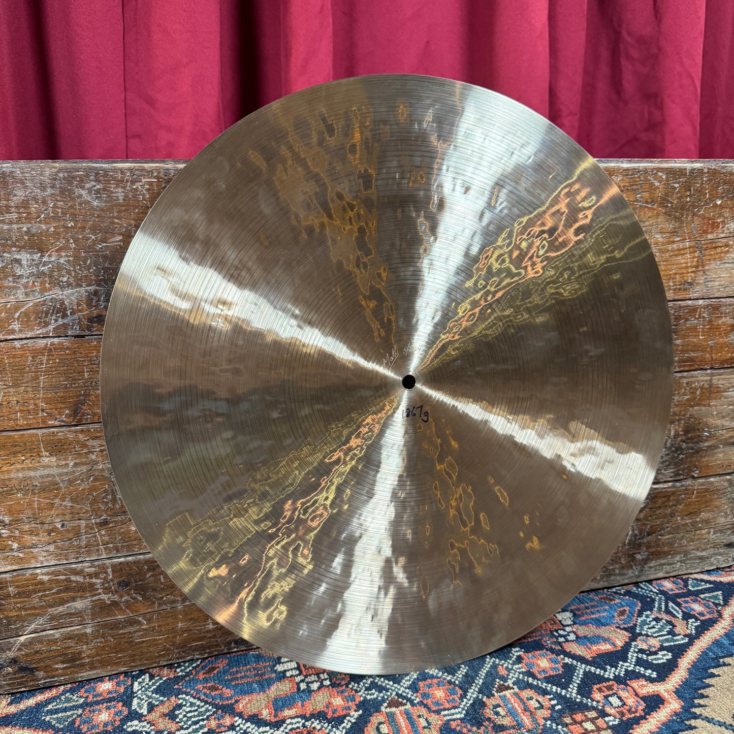 20" Matt Nolan Custom Unicorn Flat Ride Cymbal 1867g