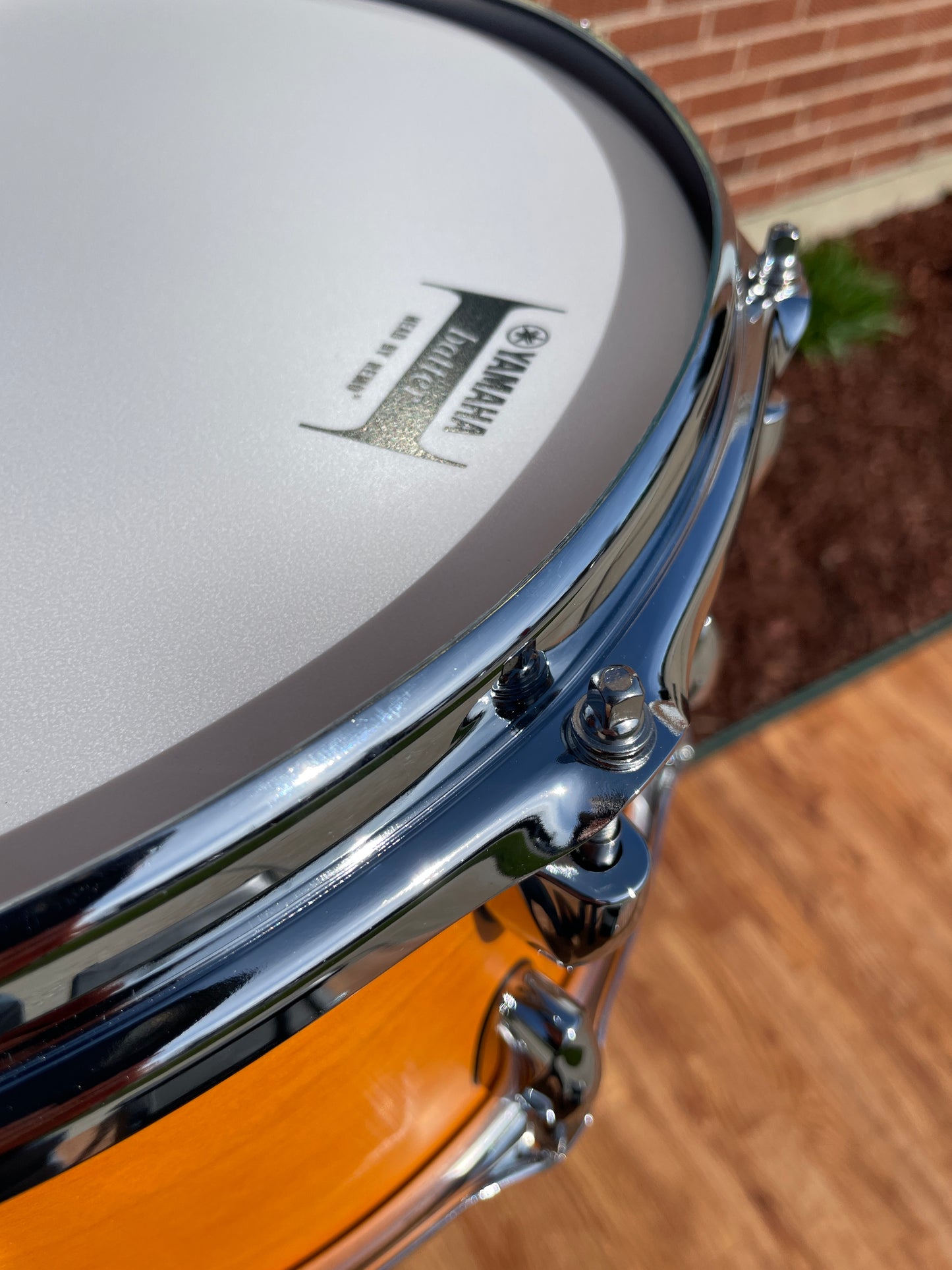 Yamaha TMS−1465CRS Tour Custom Maple 6.5x14 Snare Drum Caramel Satin