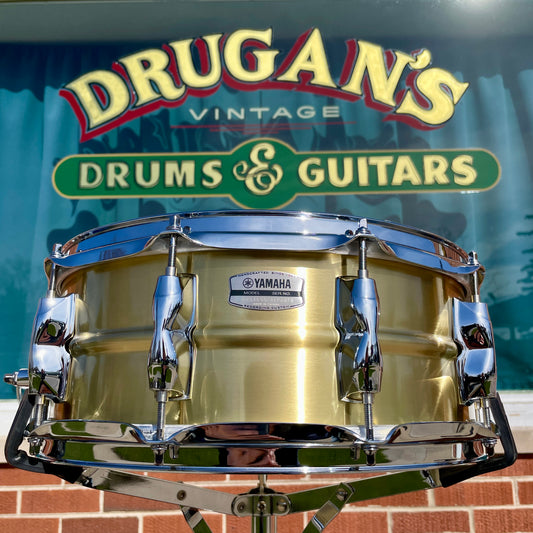 Yamaha RRS-1455 Recording Custom Brass 5.5x14 Snare Drum