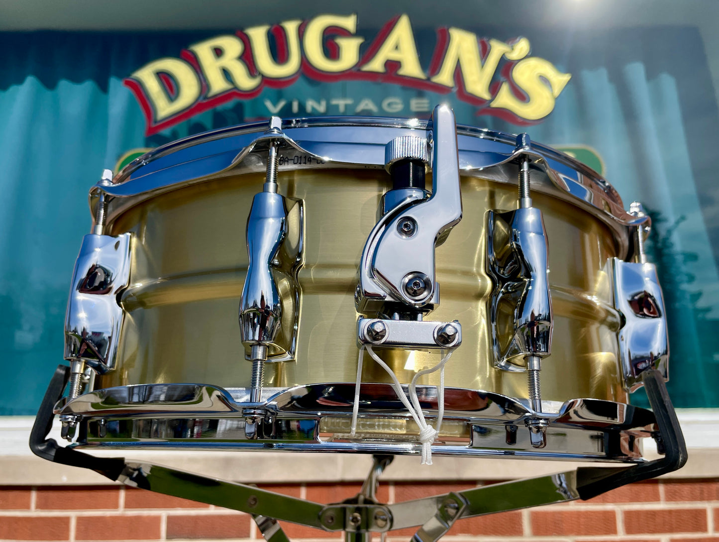 Yamaha RRS-1455 Recording Custom Brass 5.5x14 Snare Drum