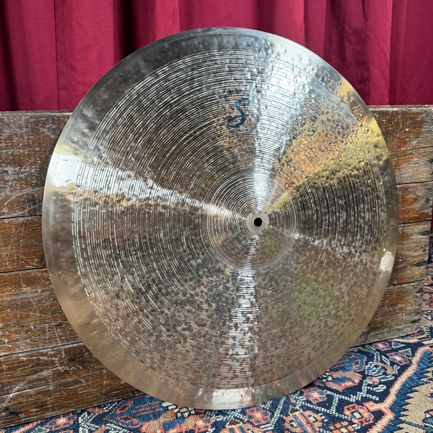22" Seifried Cymbals Ride Cymbal 2450g BL9 *Video Demo*