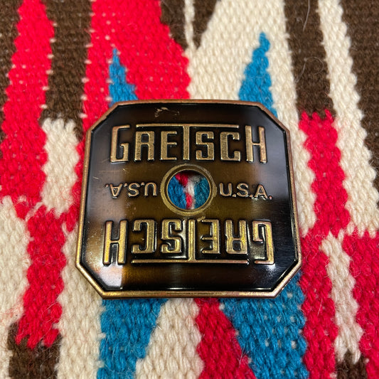 Gretsch Square Badge Repro Replacement #1
