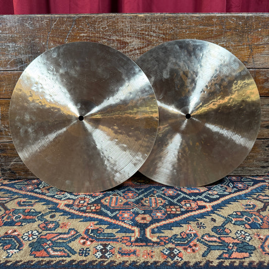 15" Quijano Parisian Hi-Hat Cymbal Pair 955g/1156g *Video Demo*
