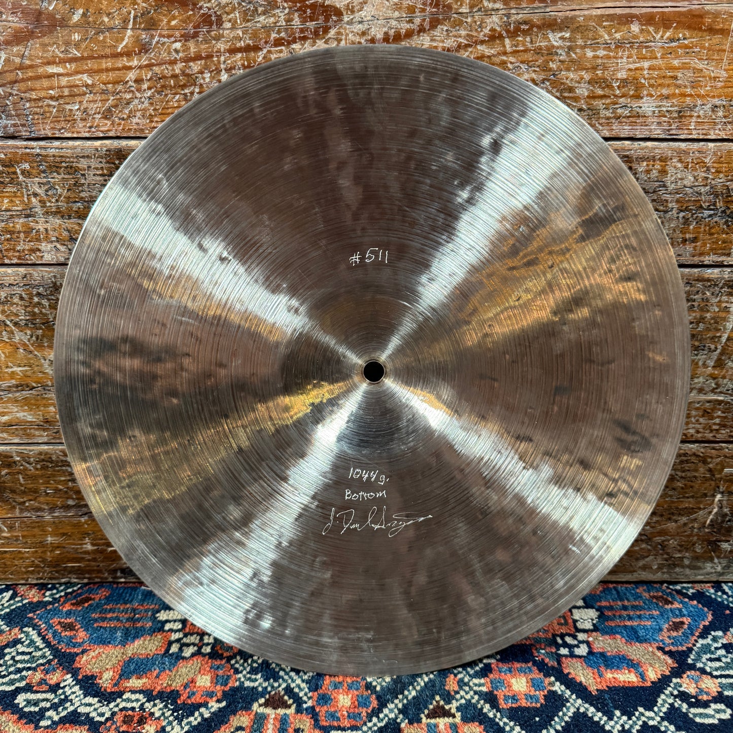 14" JD Sagurton Custom Cymbals Jazz Hi-Hat Cymbal Pair 922g/1044g *Video Demo*