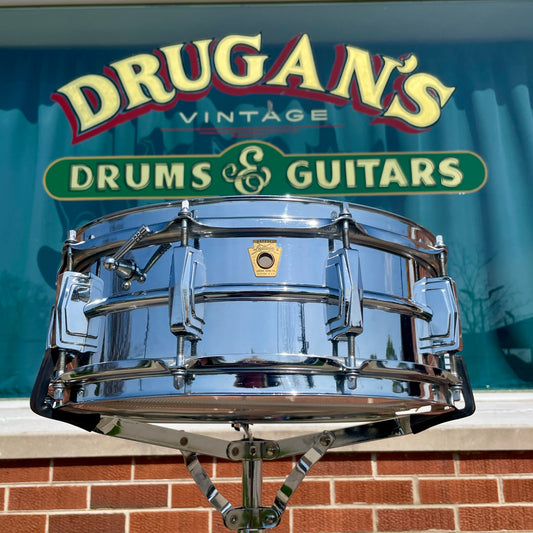 1967 Ludwig 5x14 Supraphonic No. 400 Snare Drum Supra-Phonic
