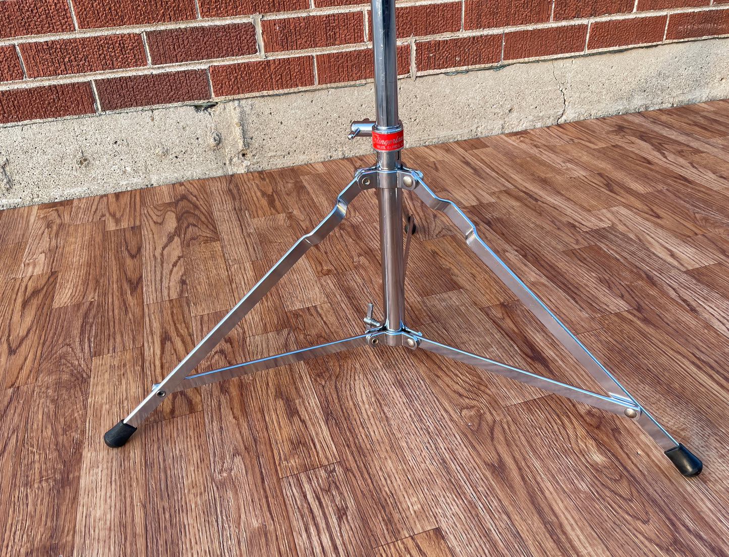 1970s Slingerland No. 66 Buddy Rich Floor Cymbal Stand Red Label