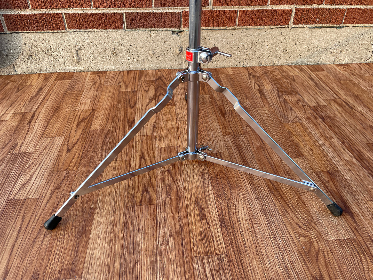 1970s Slingerland No. 66 Buddy Rich Floor Cymbal Stand Red Label