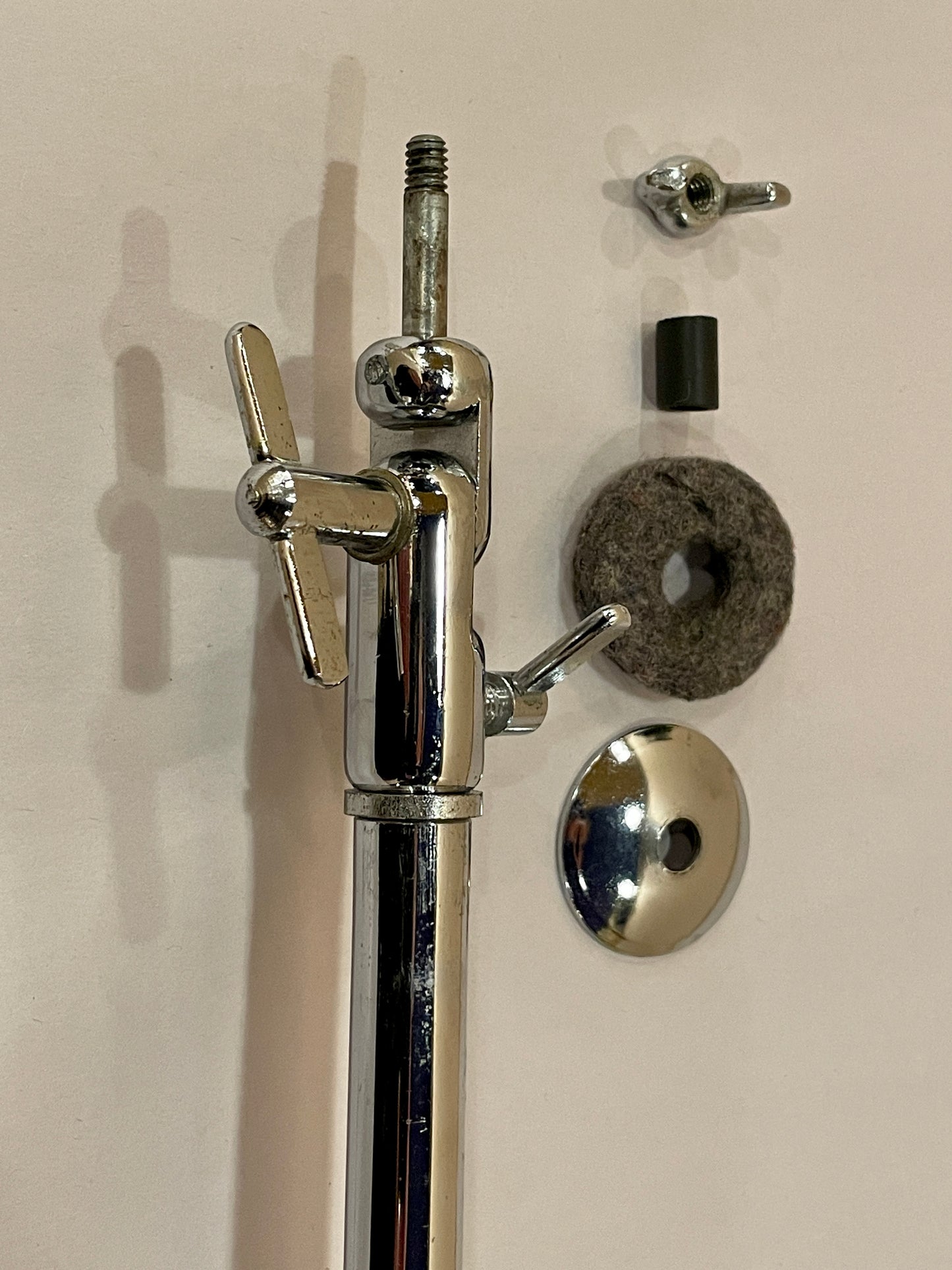1970s Slingerland No. 66 Buddy Rich Floor Cymbal Stand Red Label