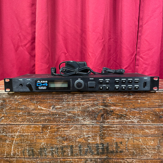 Alesis D4 16-Bit Stereo Drum Module Sample Rack