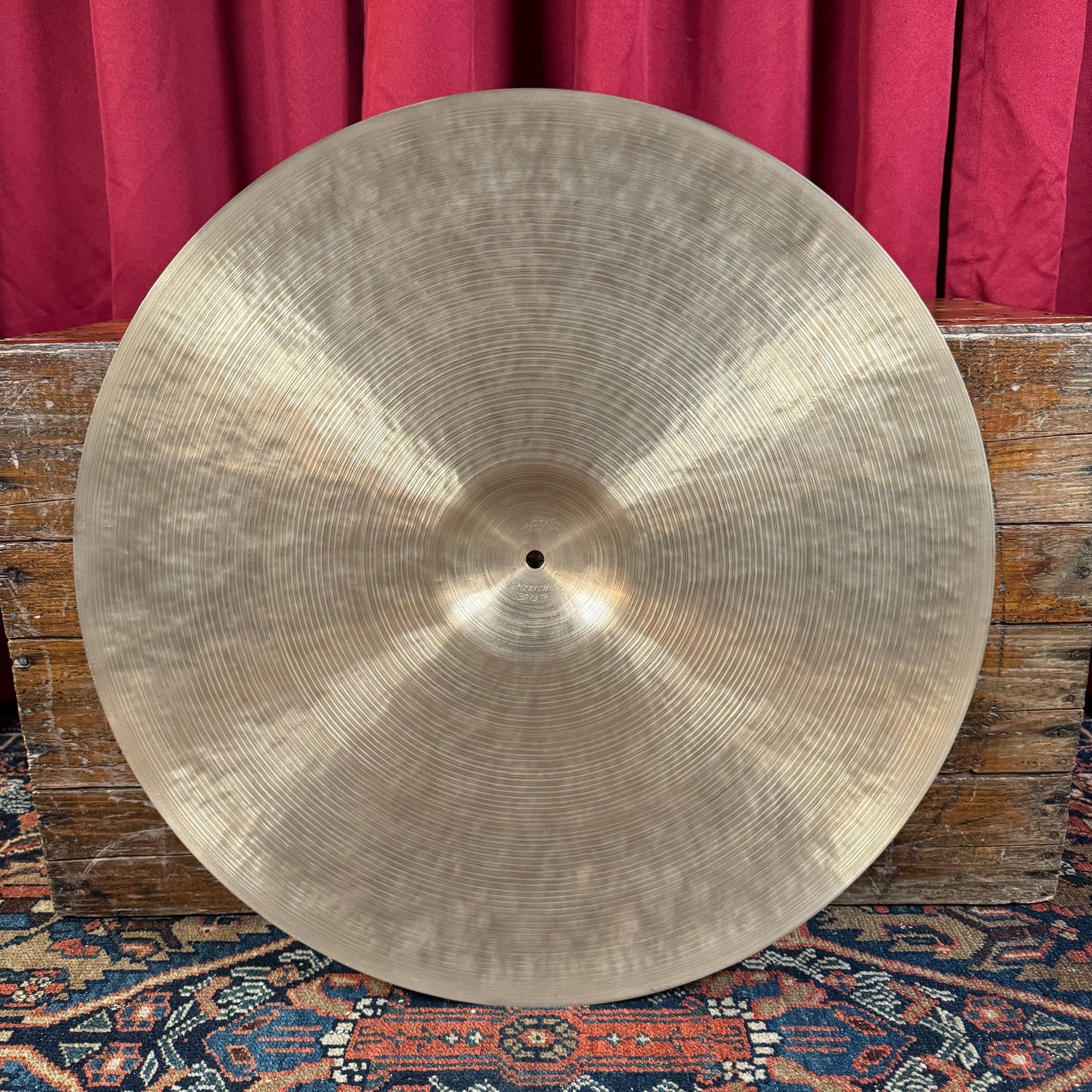 24" Spizzichino Ride Cymbal 3073g NOS *Video Demo*