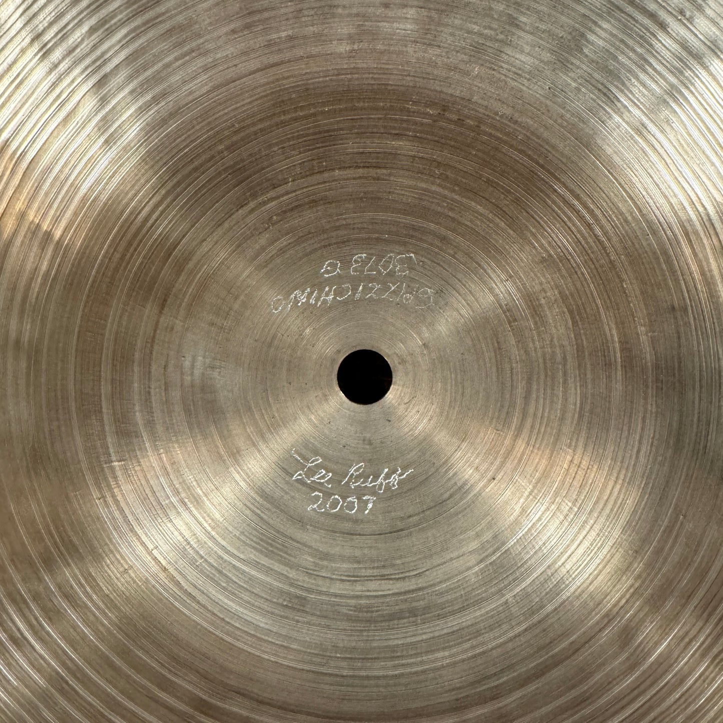 24" Spizzichino Ride Cymbal 3073g NOS *Video Demo*