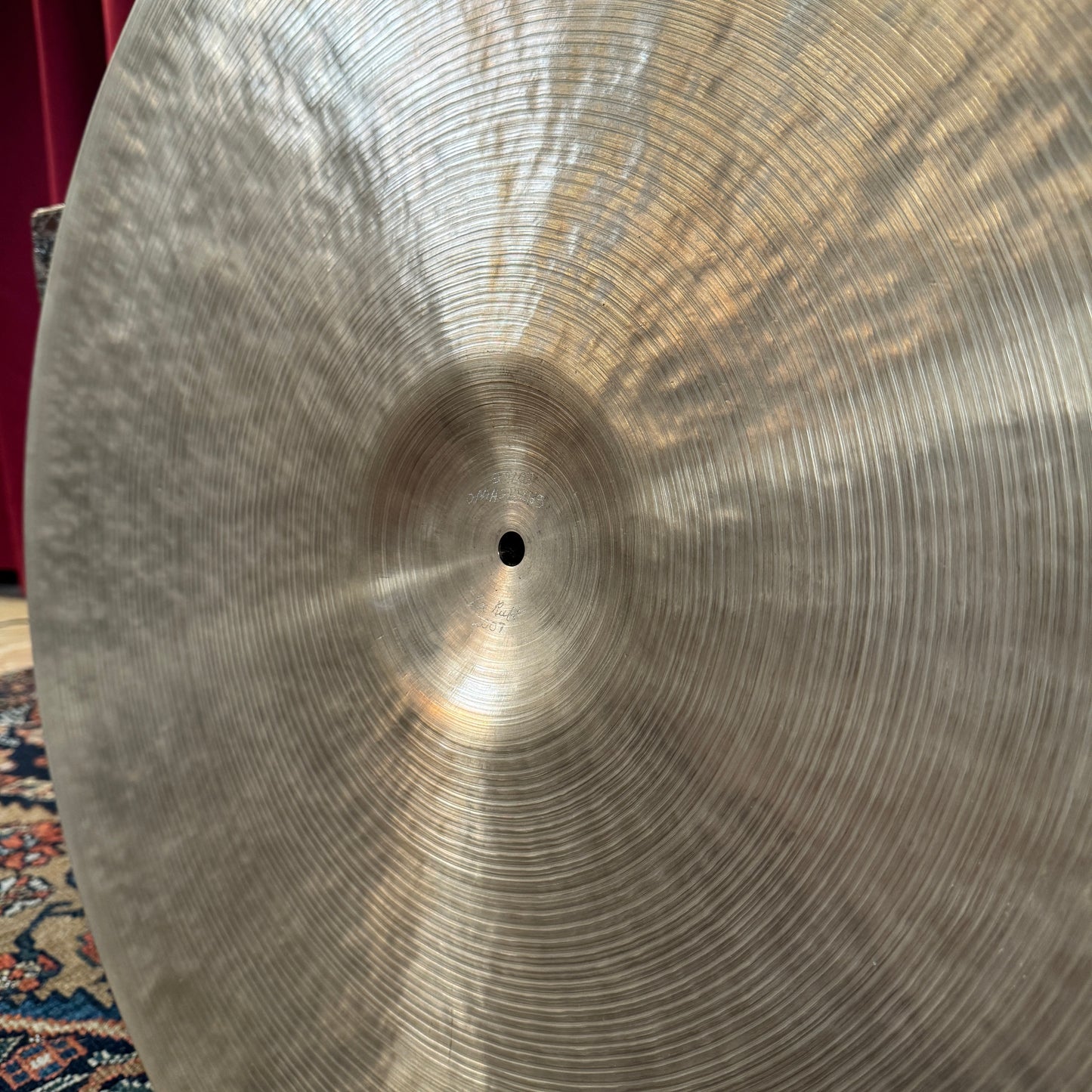 24" Spizzichino Ride Cymbal 3073g NOS *Video Demo*