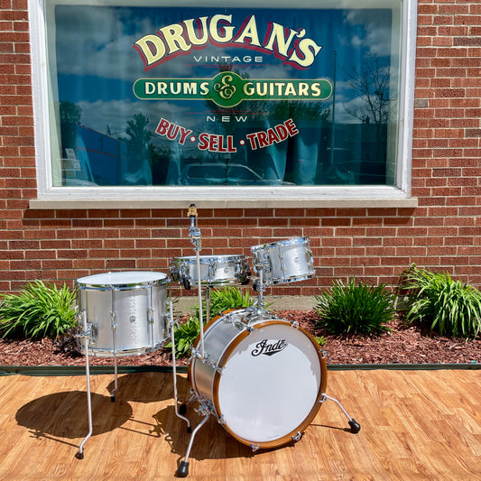 INDe Kalamazoo Series Aluminum Drum Set 18/10/14 w/ 3.75x13 Snare