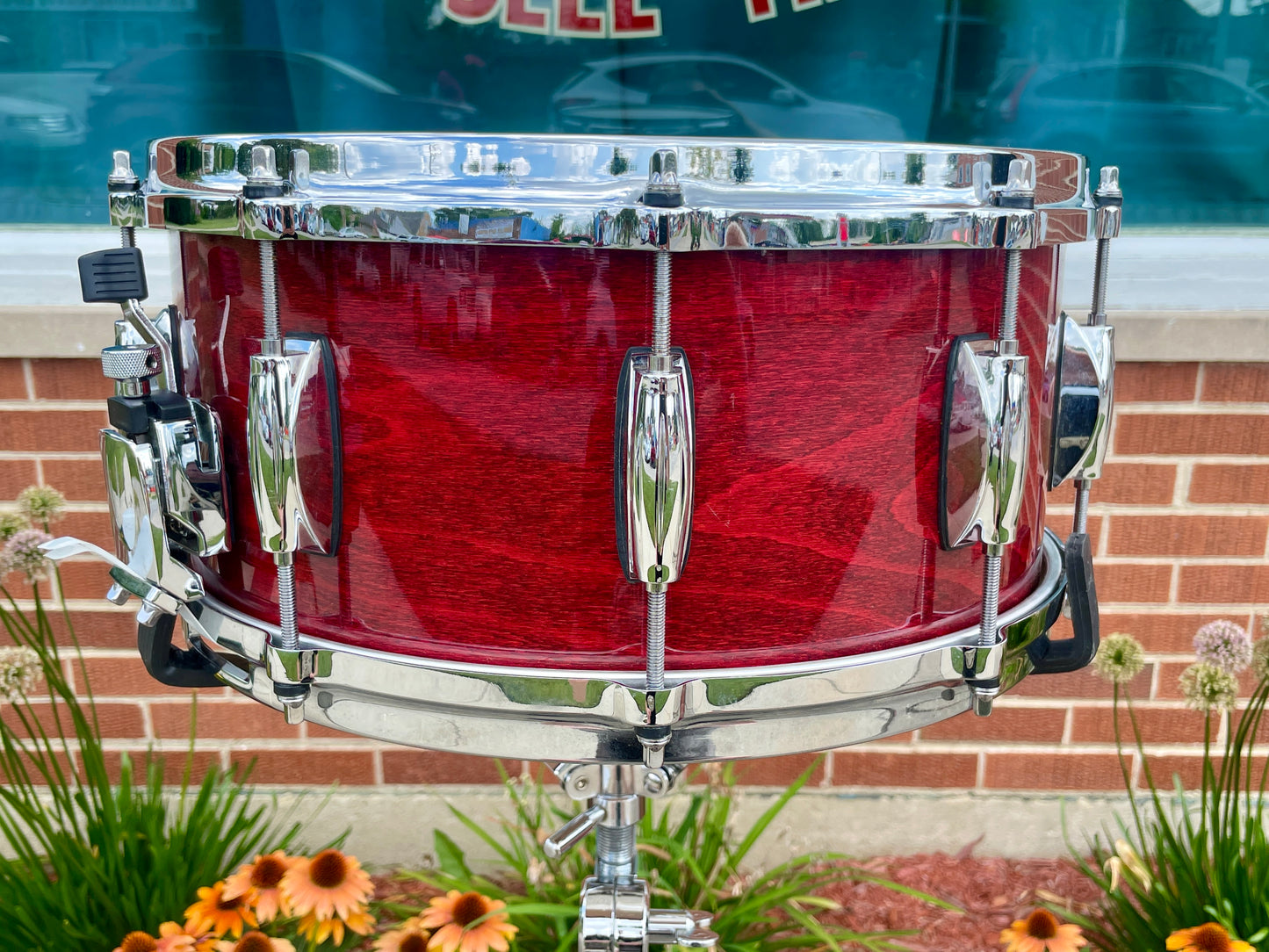 Gretsch Renown Purewood Beech 6.5x14 Snare Drum Cherry Red