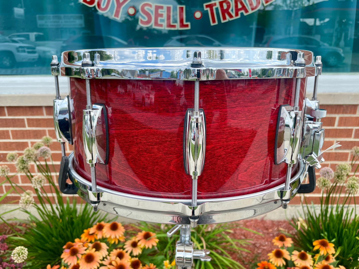 Gretsch Renown Purewood Beech 6.5x14 Snare Drum Cherry Red