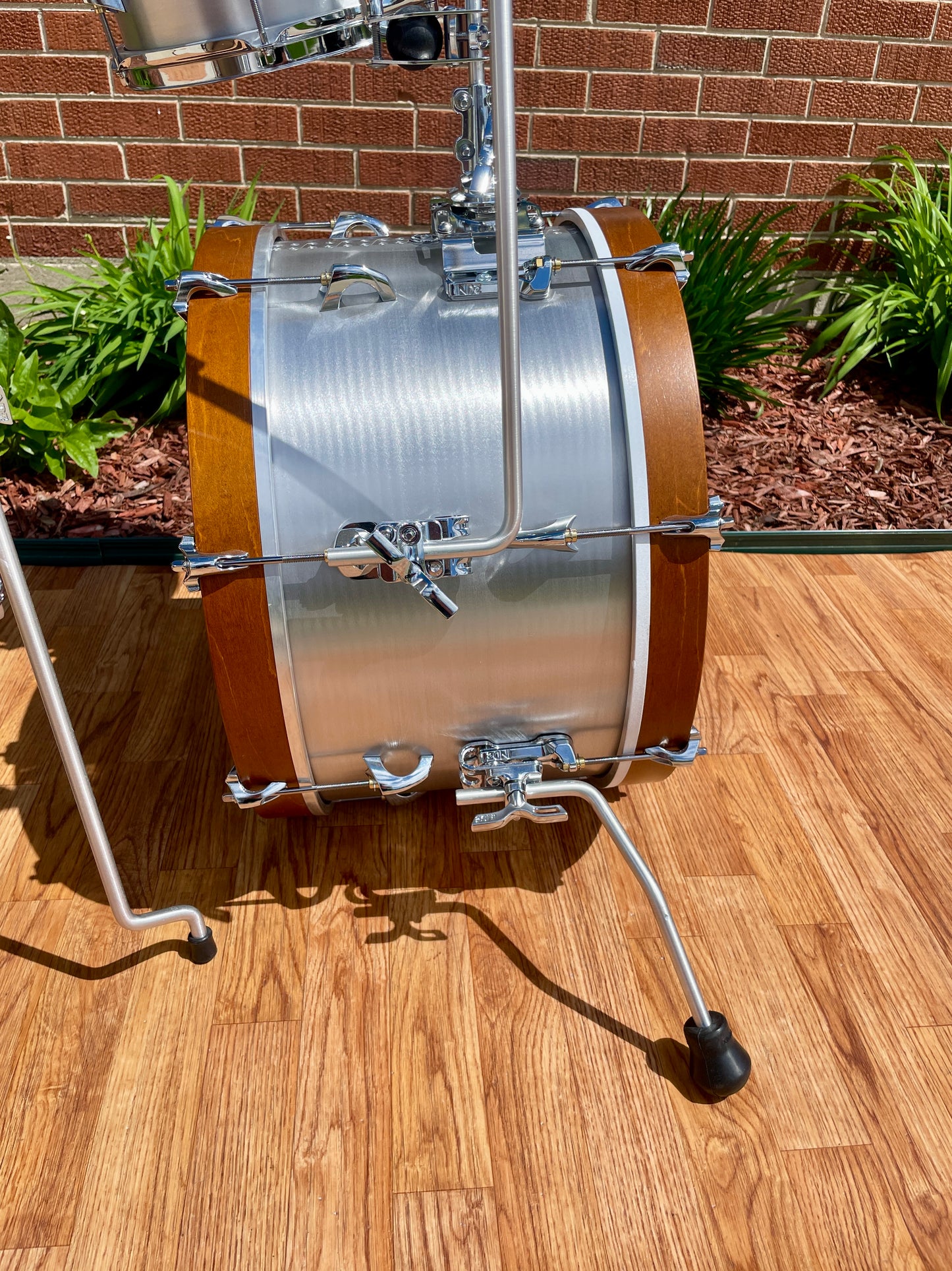 INDe Kalamazoo Series Aluminum Drum Set 18/10/14 w/ 3.75x13 Snare