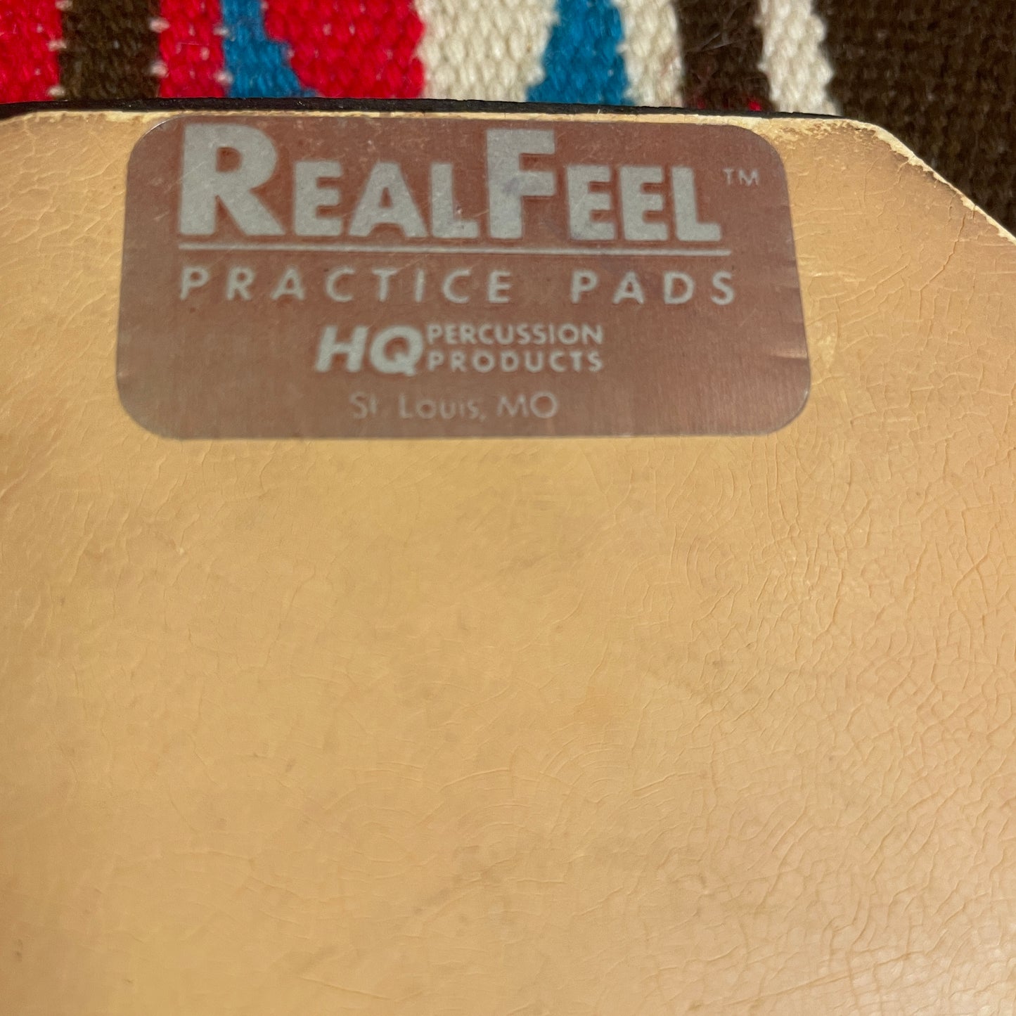 HQ Percussion 6" RealFeel Single Sided Practice Pad 1st Generation