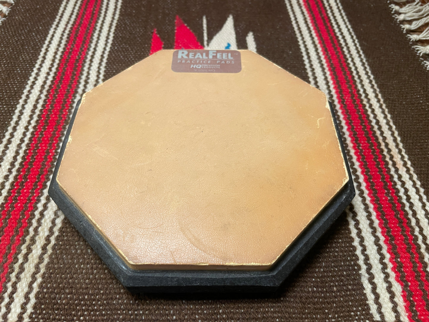 HQ Percussion 6" RealFeel Single Sided Practice Pad 1st Generation