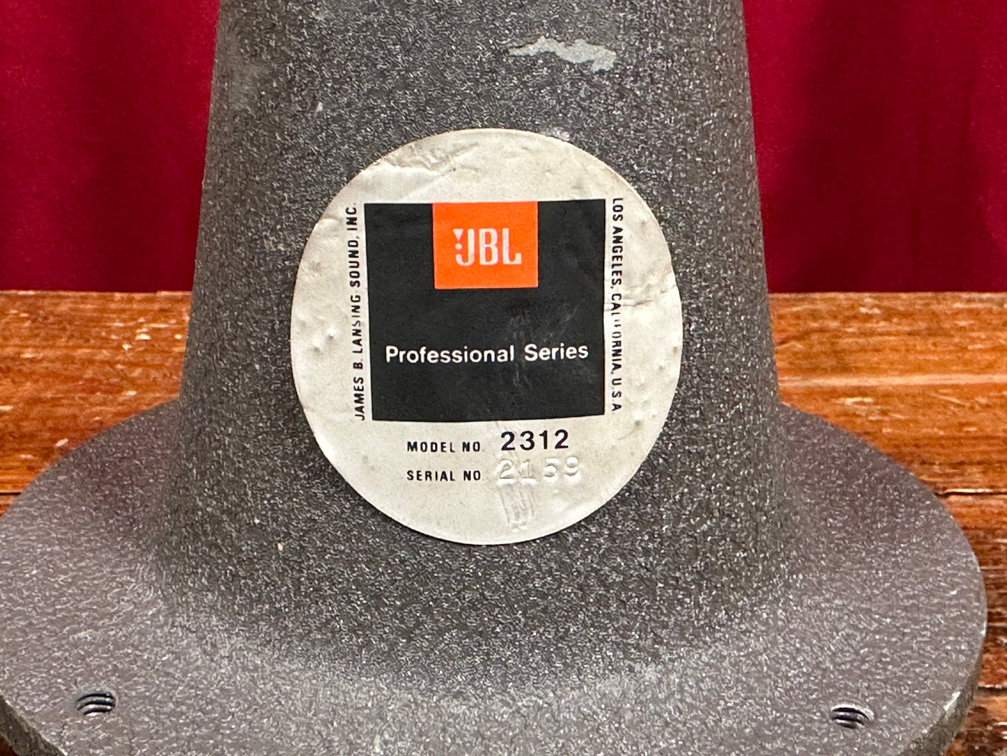 JBL Professional 2420 Compression Driver & 2312 Horn