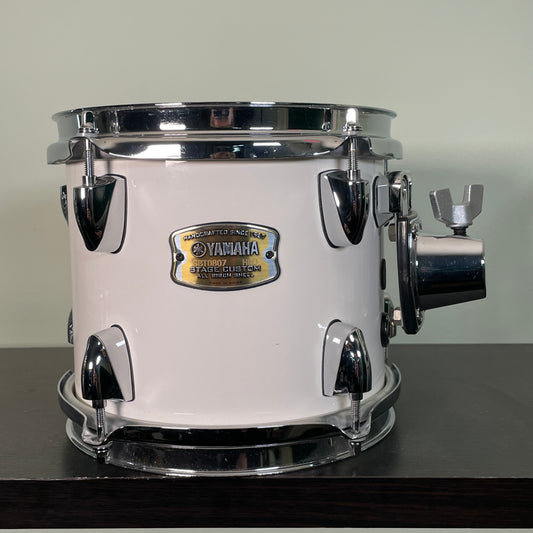 Yamaha Stage Custom Birch 7x8 Tom Single Drum Classic White
