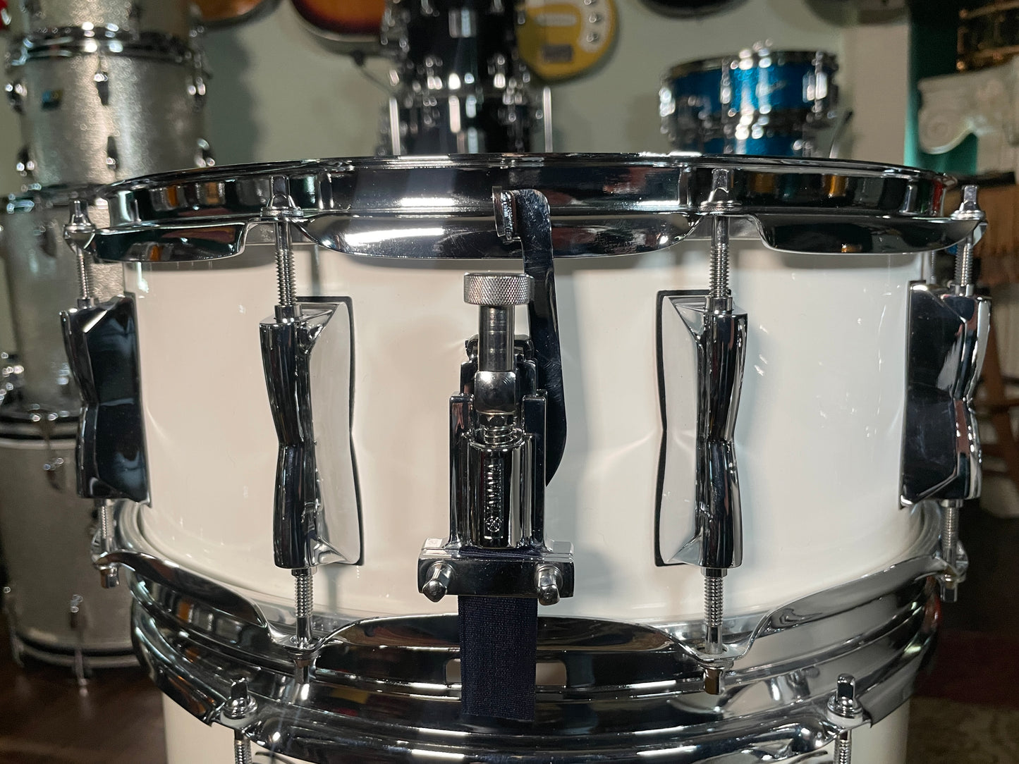 Yamaha Stage Custom Birch 5.5x14 Snare Drum Classic White