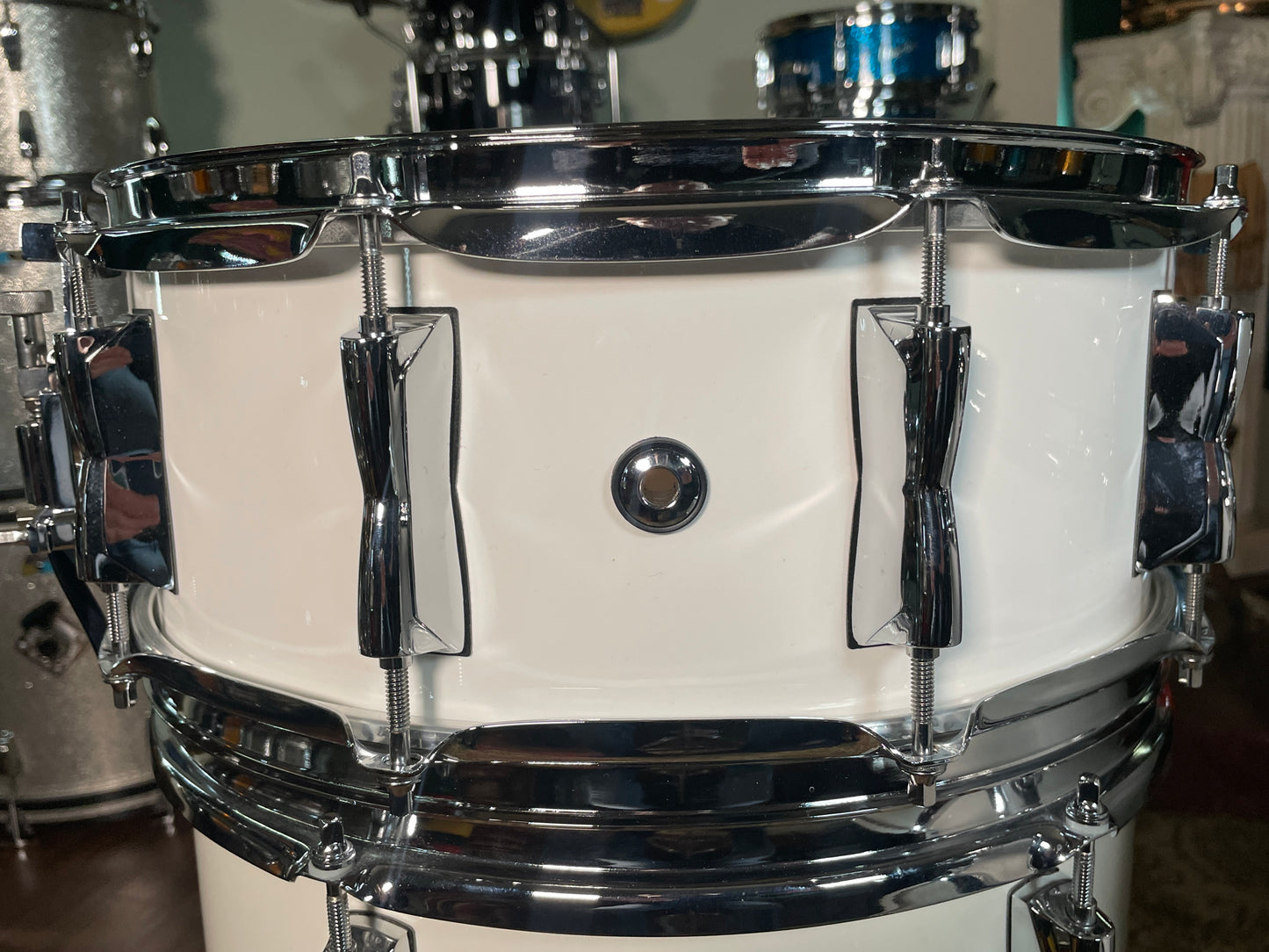 Yamaha Stage Custom Birch 5.5x14 Snare Drum Classic White