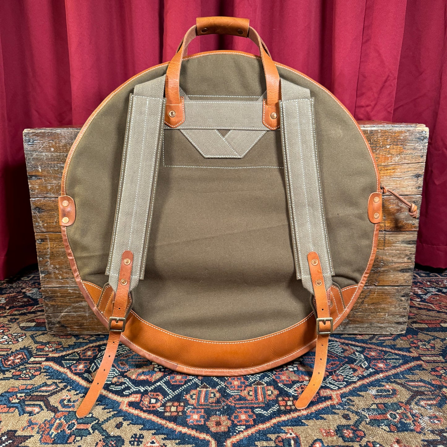 Tackle 22" Cymbal Bag Backpack, Foest Geen | Gaham Ussell