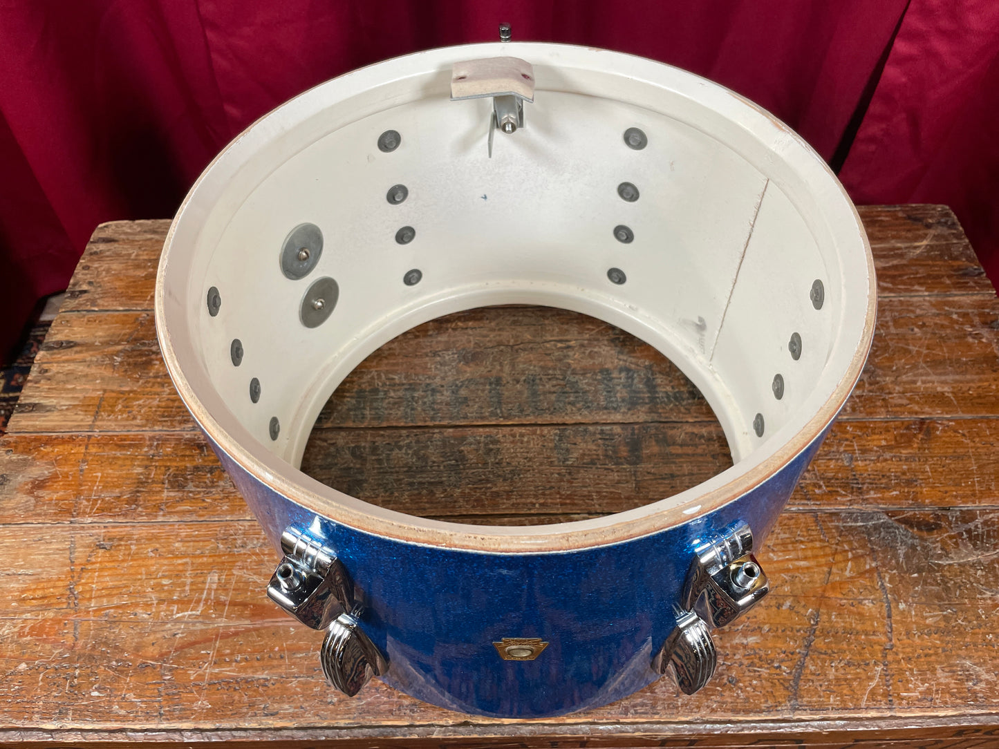 1967 Ludwig Super Classic Drum Set Blue Sparkle 22/13/16