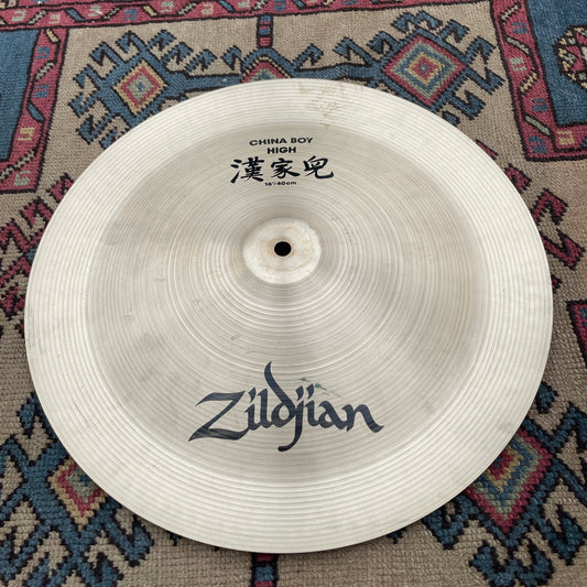 16" Zildjian A 1980s China Boy High Cymbal 910g *Video Demo*