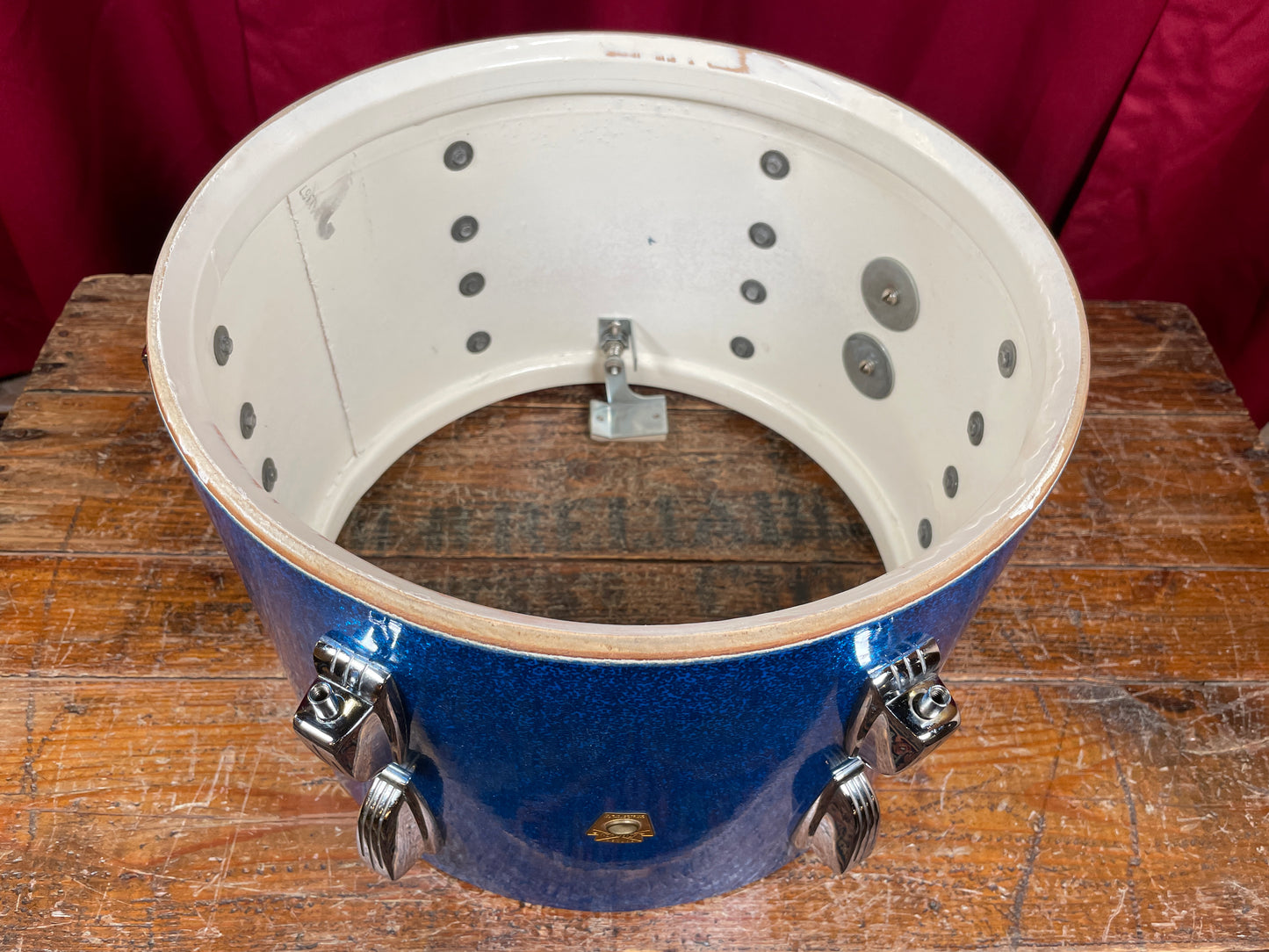 1967 Ludwig Super Classic Drum Set Blue Sparkle 22/13/16