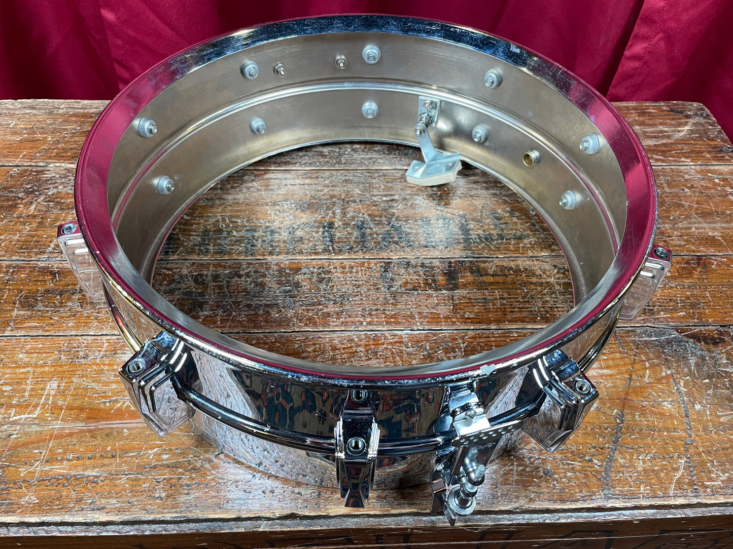 1966 Ludwig 5x14 Supraphonic No. 400 Snare Drum Supra-Phonic