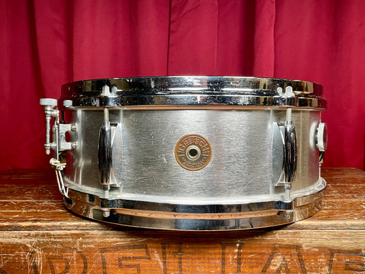 1960s Gretsch 4106 6T 5x14 Brushed Aluminum Snare Drum