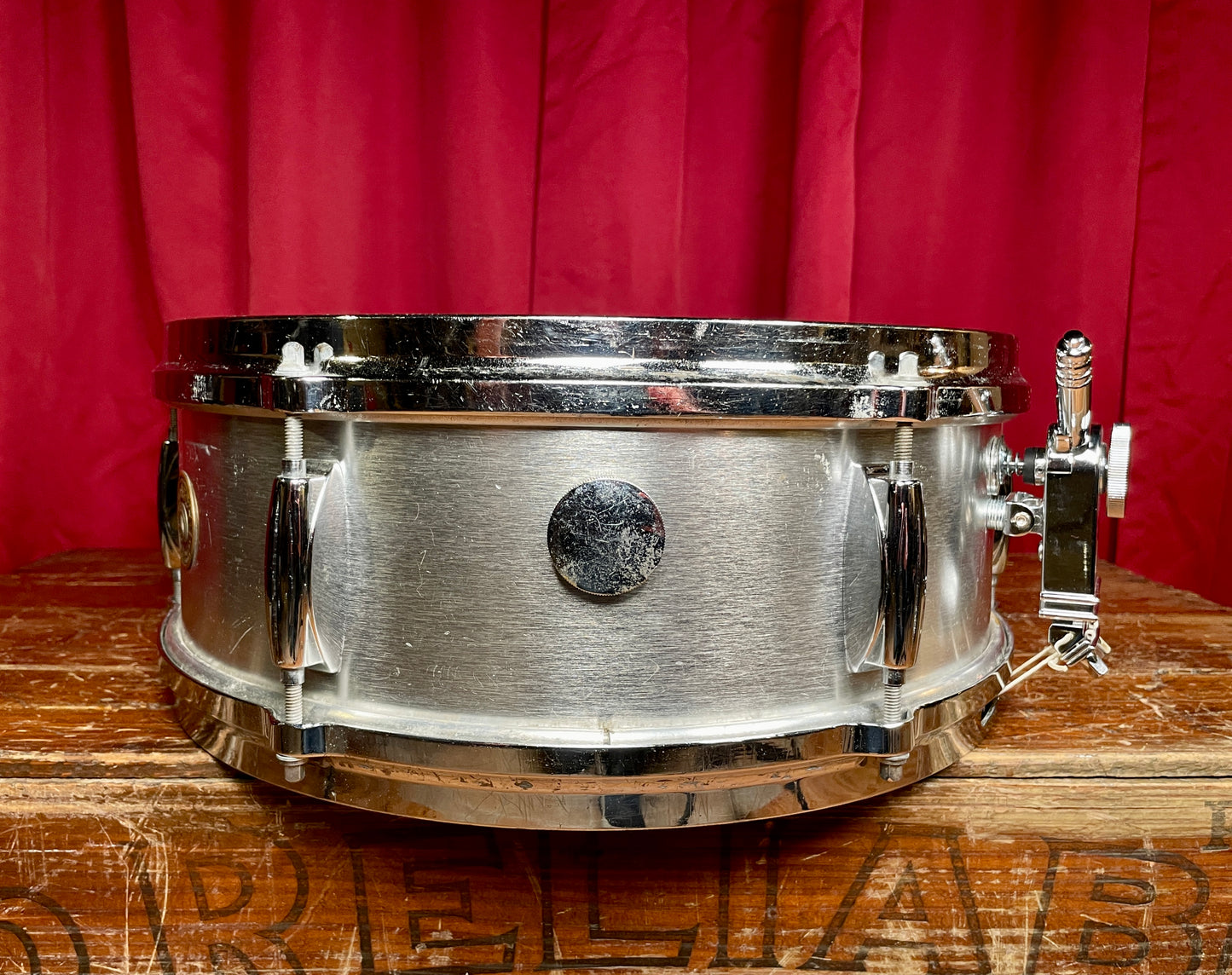 1960s Gretsch 4106 6T 5x14 Brushed Aluminum Snare Drum
