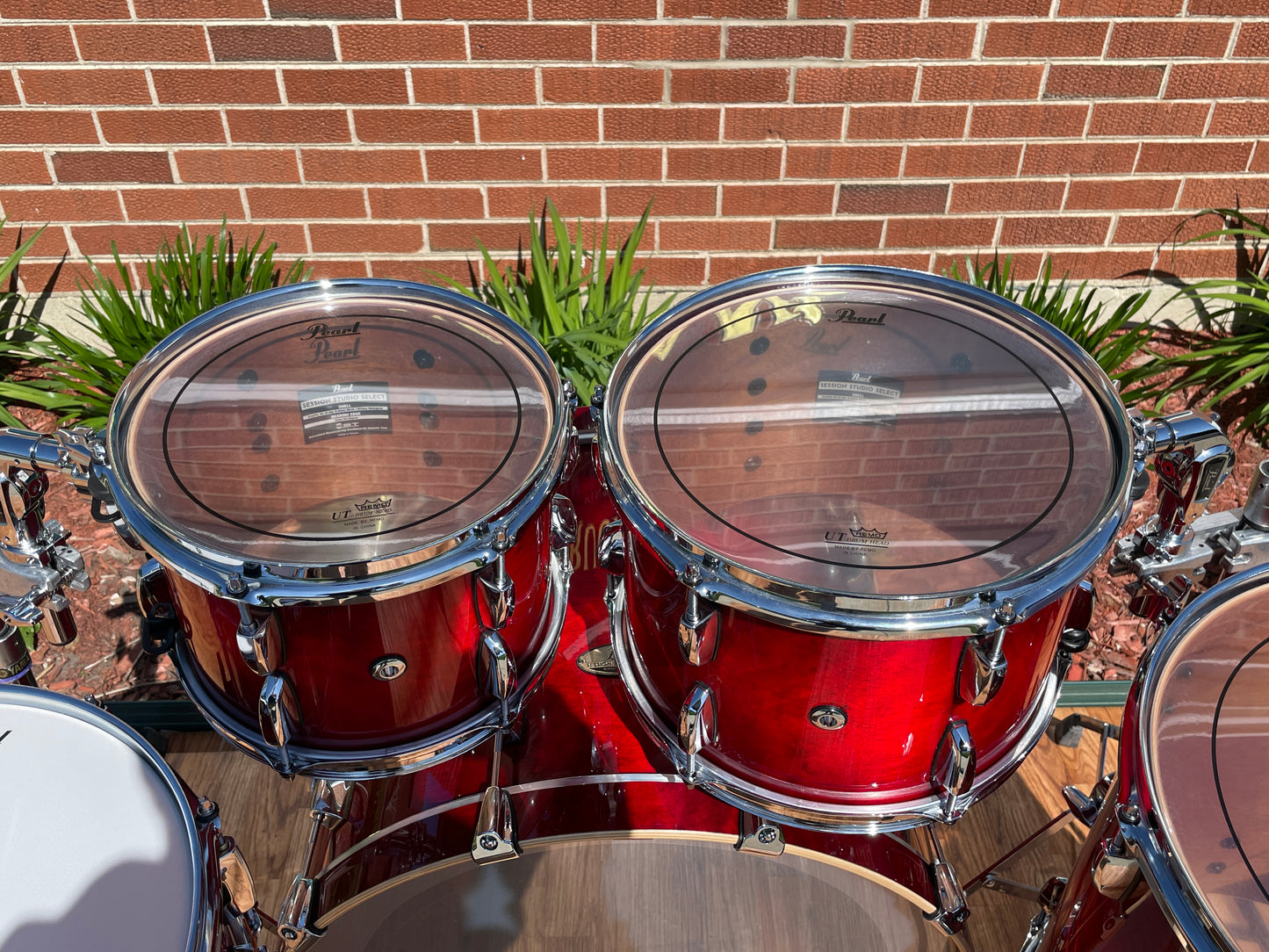 Pearl Session Studio Select Drum Set Antique Crimson Burst 22/10/12/16 w/ 5.5x14 Snare