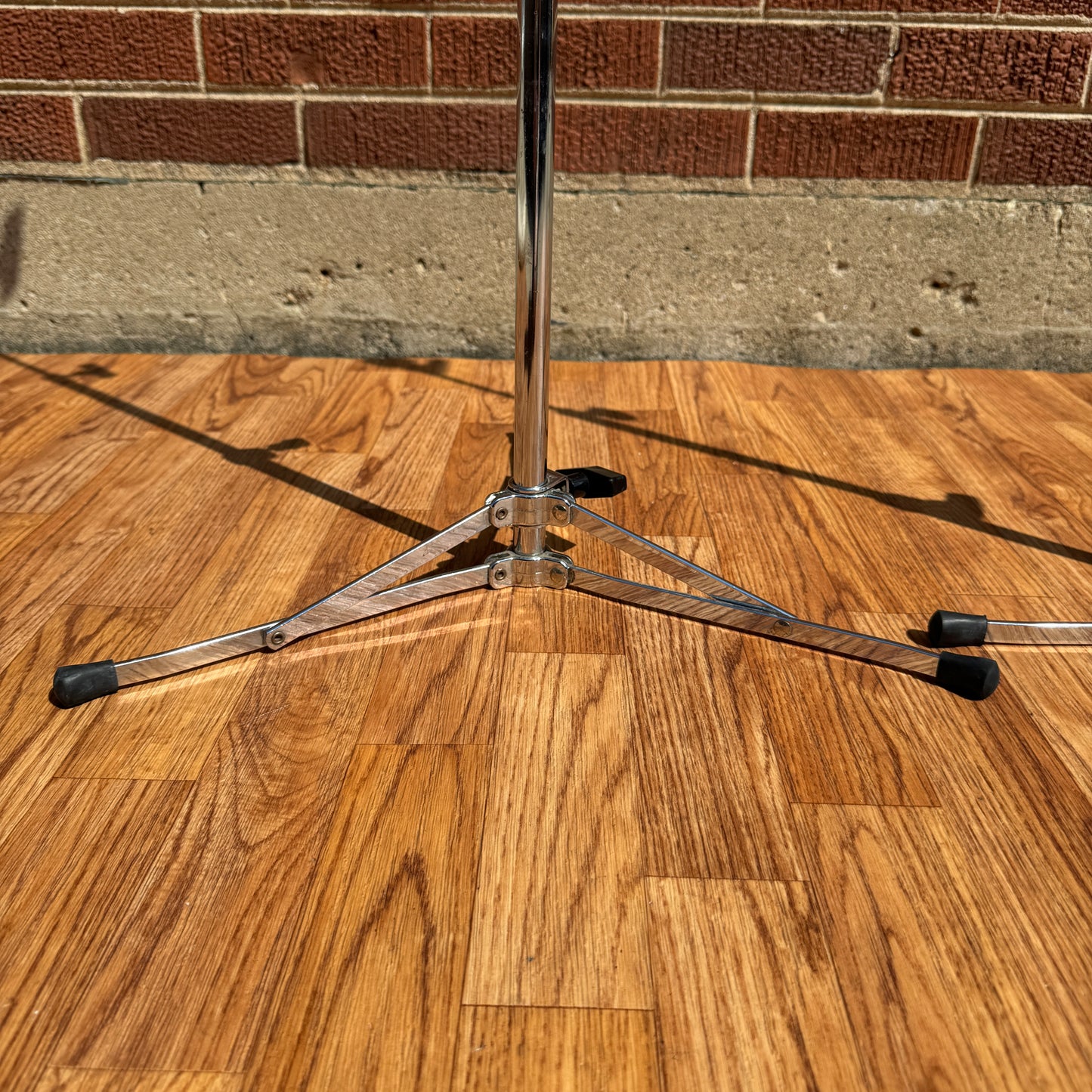 1980s Ludwig L-1400 Straight Flat Base Cymbal Stand Pair (2pcs)