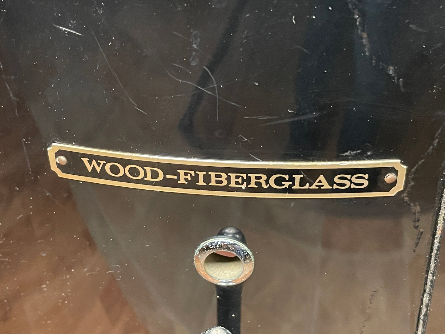 1970s Pearl Wood Fiberglass Drum Set 22/12/13/16 Jet Black *Video Demo*