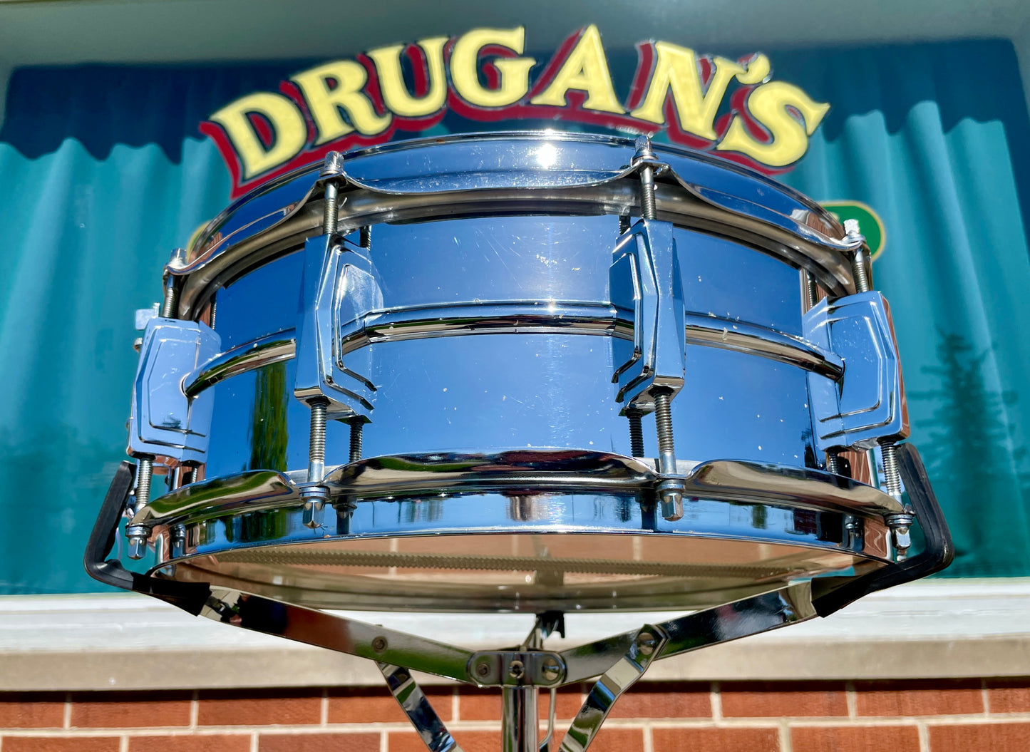 1966 Ludwig 5x14 Supraphonic No. 400 Snare Drum Supra-Phonic