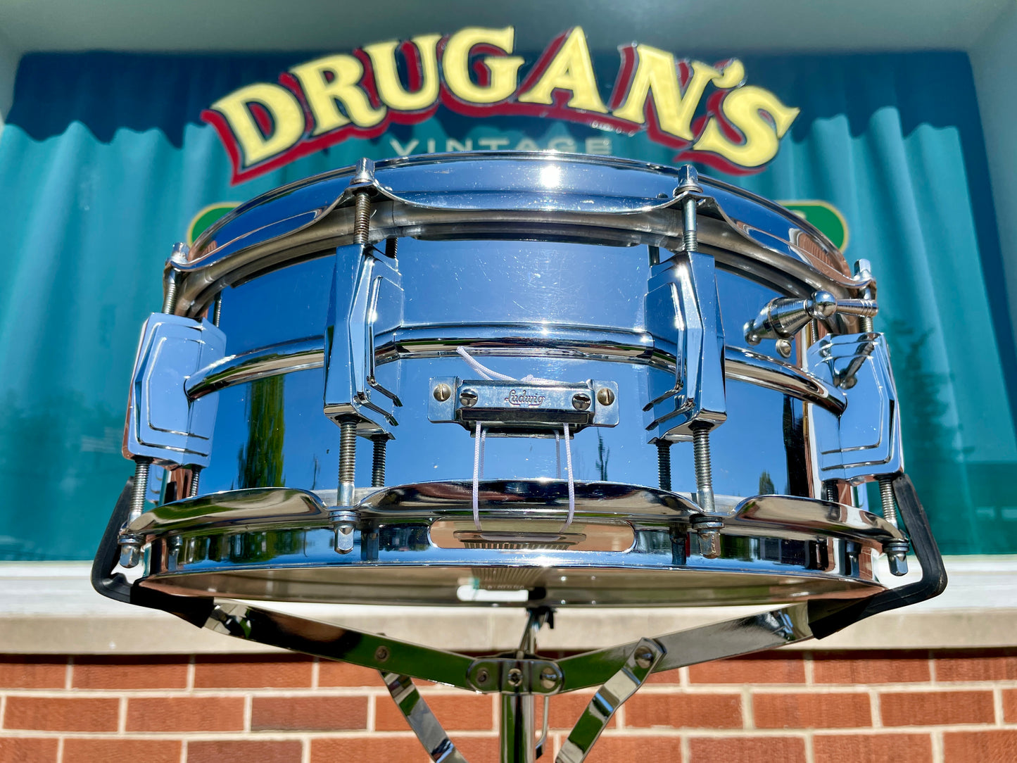 1966 Ludwig 5x14 Supraphonic No. 400 Snare Drum Supra-Phonic
