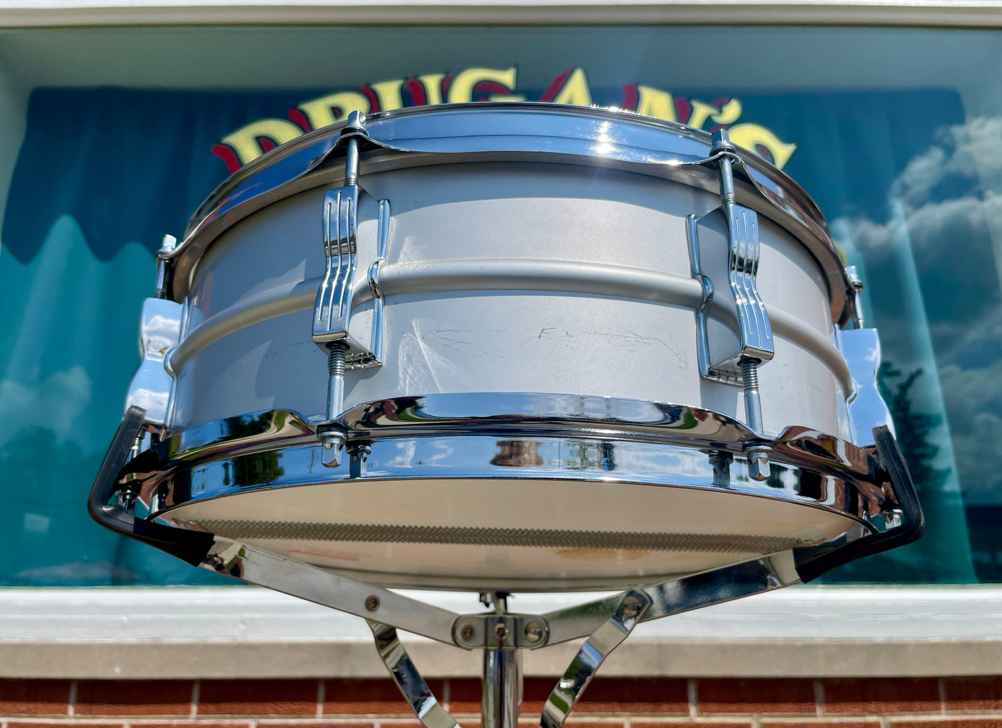 1970s Ludwig 5x14 Acrolite No. 404 Snare Drum