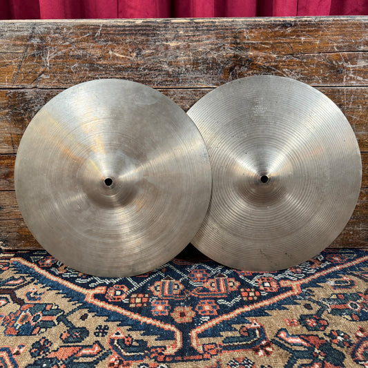 14" Zildjian A 1960s Hi-Hat Cymbal Pair 728g/956g *Video Demo*