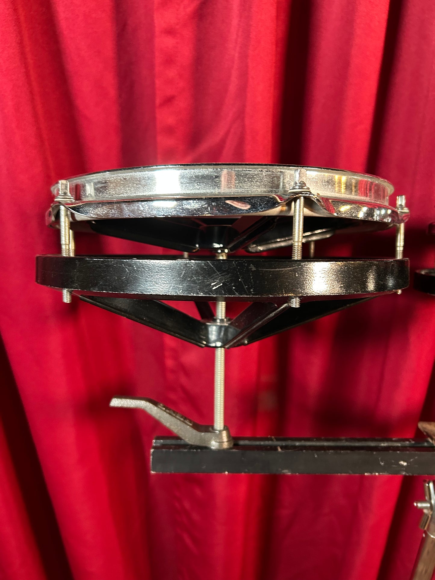 Remo RotoTom 3pc Set 6/8/10 Black w/ Stand Roto Tom Drum