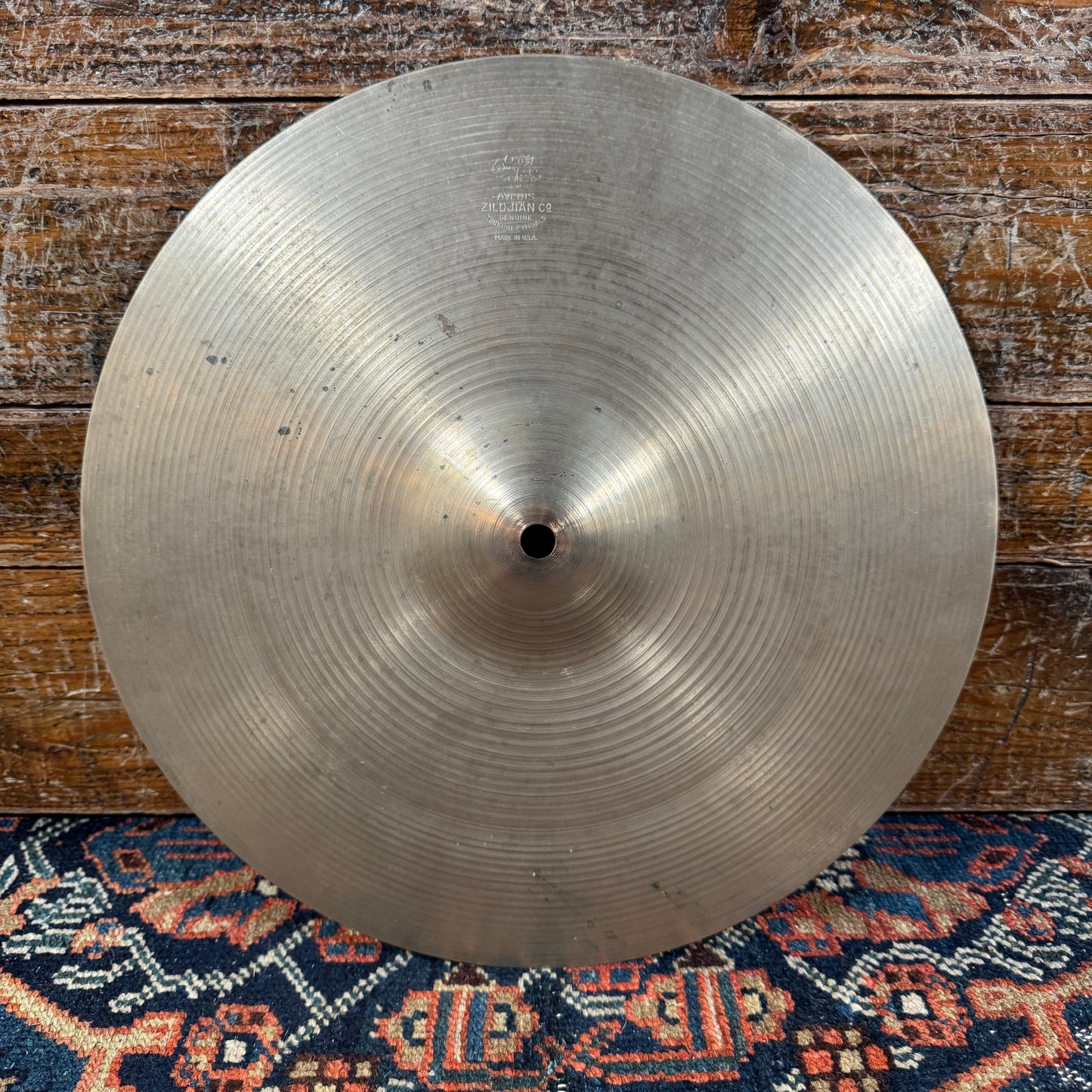 14" Zildjian A 1960s Hi-Hat Cymbal Pair 728g/956g *Video Demo*