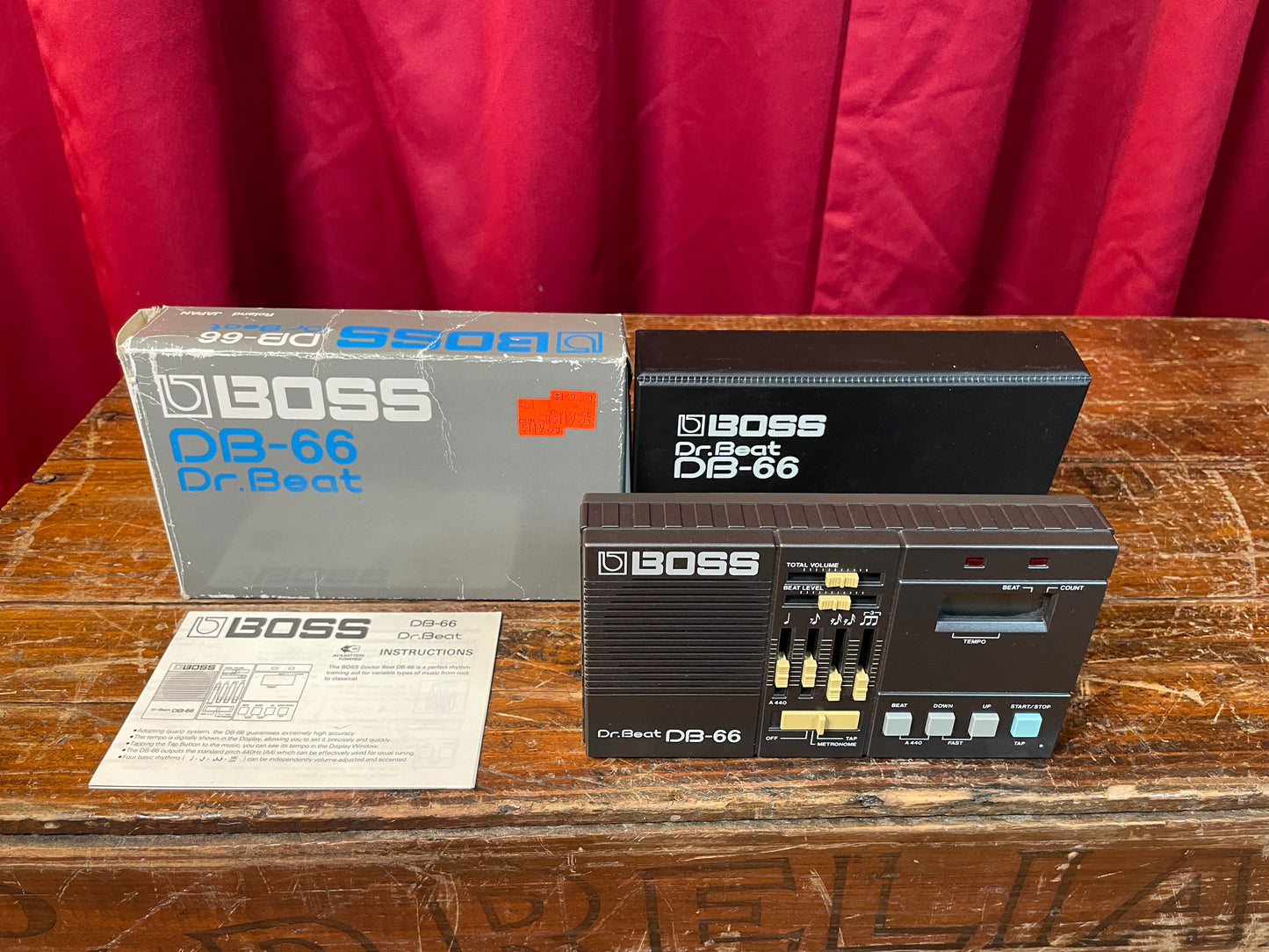 Boss DB-66 Dr. Beat Electronic Metronome w/ Box and Case