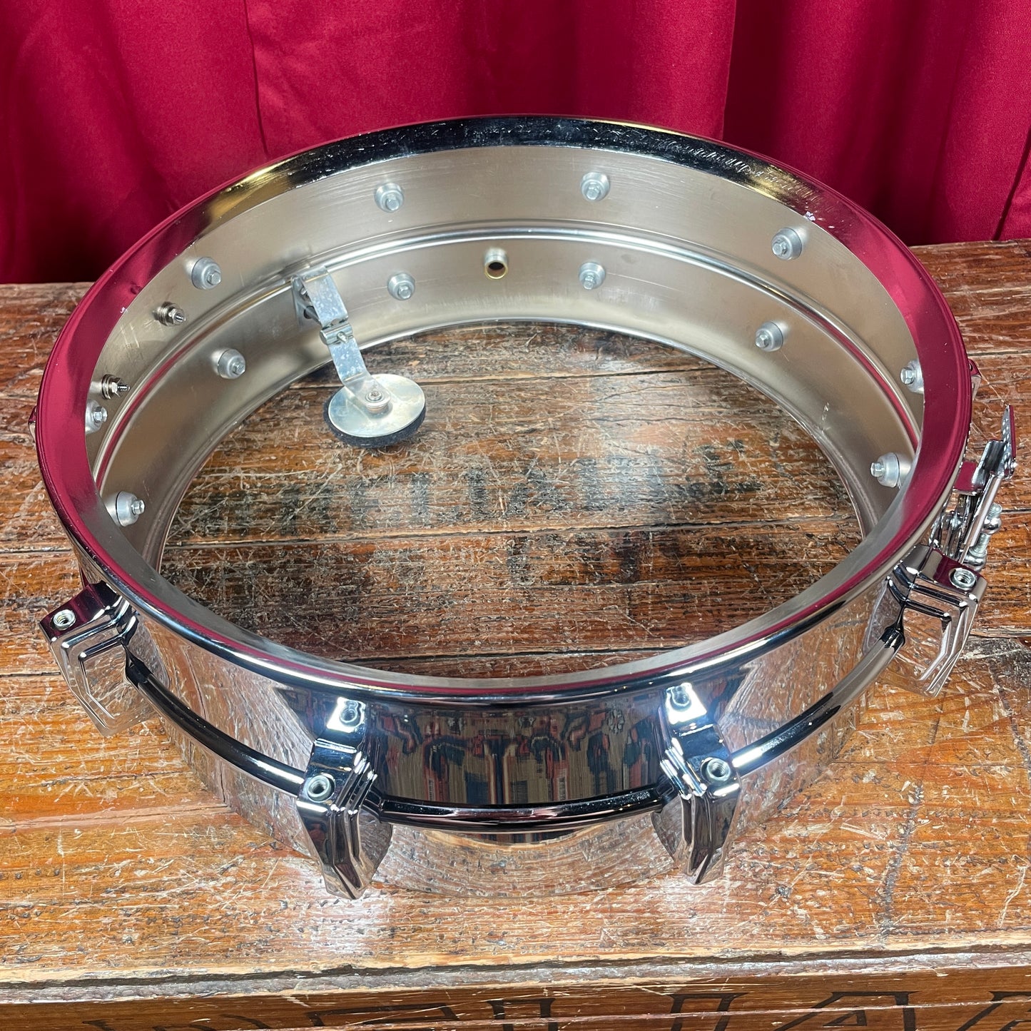 1968 Ludwig 5x14 Supraphonic No. 400 Snare Drum Supra-Phonic CLEAN!