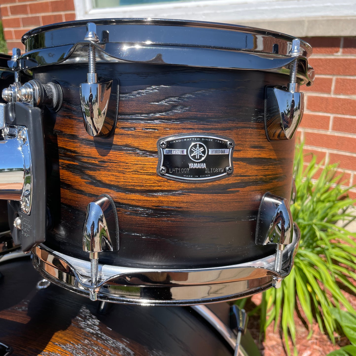 Yamaha Live Custom Hybrid Oak Drum Set UZU Earth Sunburst 22/10/12/16 w/ 5.5x14 Snare