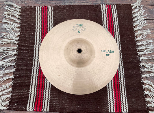10" Paiste 505 1980s Splash Cymbal 302g Green Label Swiss Made