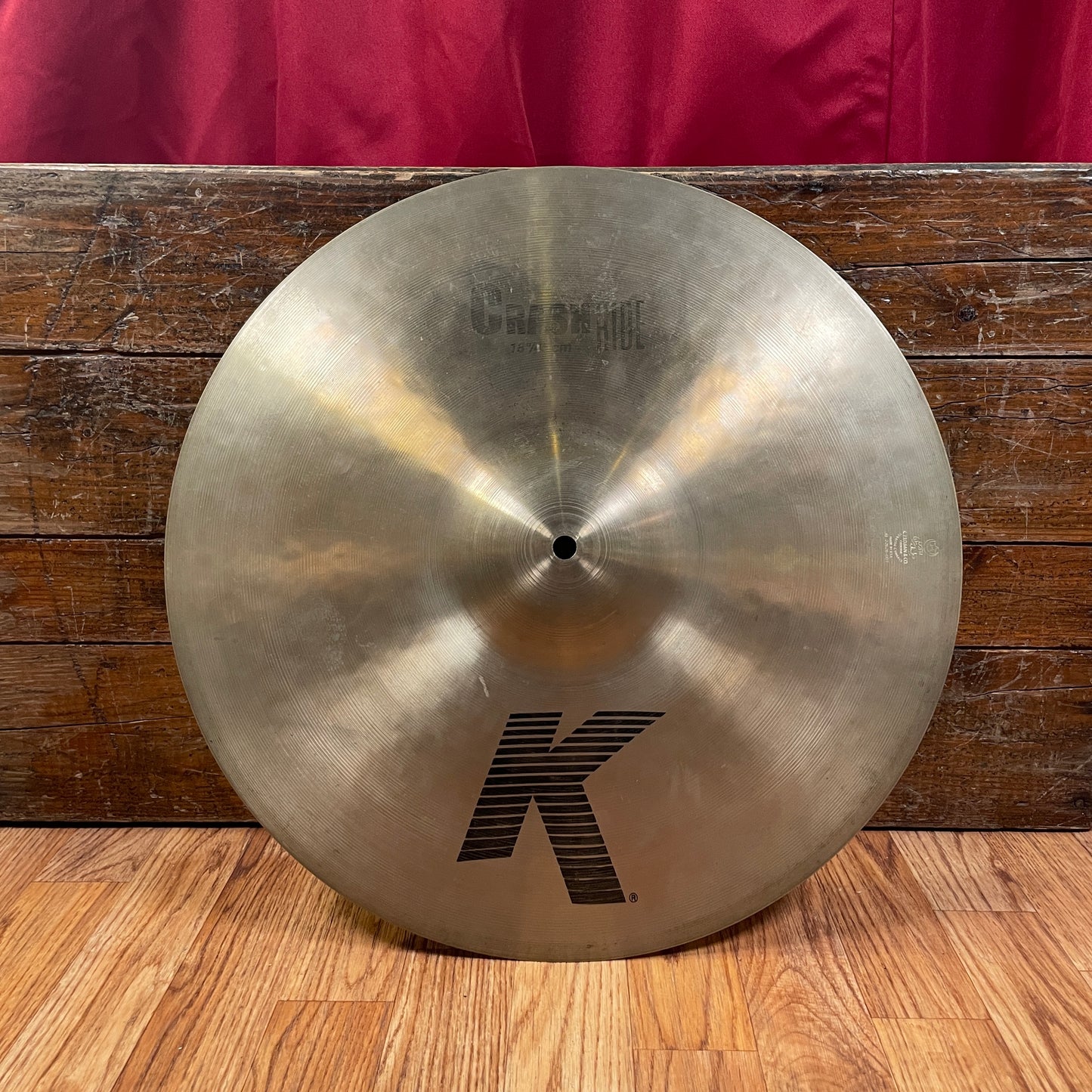 18" Zildjian K Crash Ride Cymbal 1476g *Video Demo*