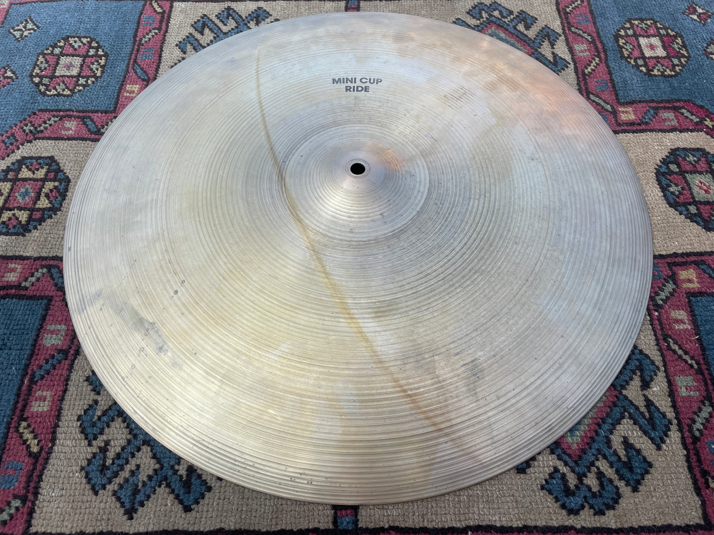 20" Zildjian A 1970s Mini Cup Ride Cymbal 3090g *Video Demo*