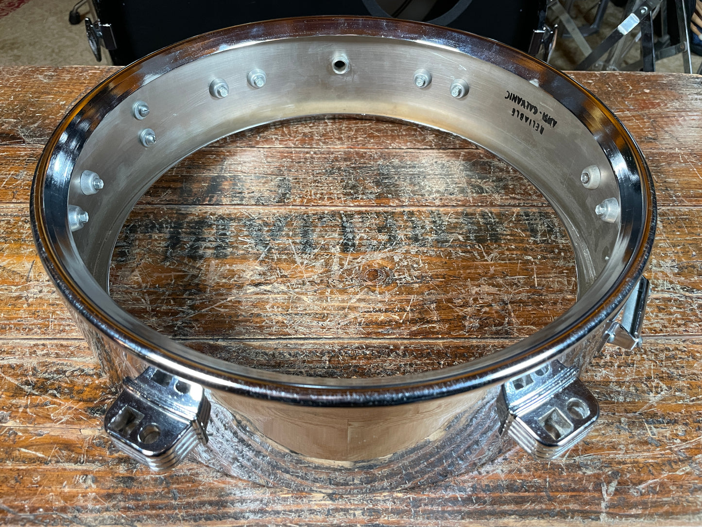 1970s Ludwig 3x13 No. 405 Piccolo Snare Drum Chrome